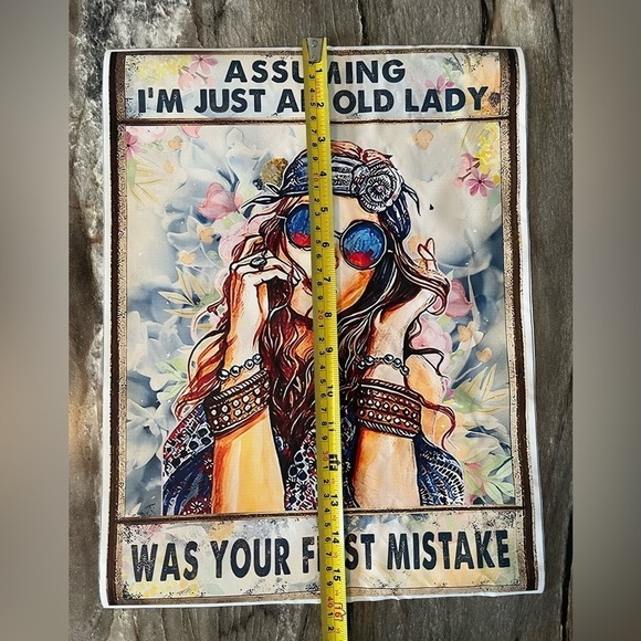 Canvas Boho Hippie Wall Art Decor Unframed Picture 12”x16” - Picture 9 of 11